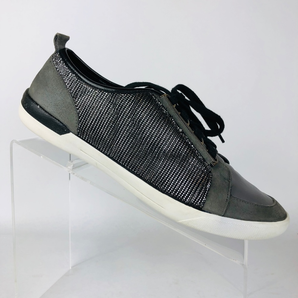 Calvin Klein Tanita Grey Fashion Sneakers Size: 9
